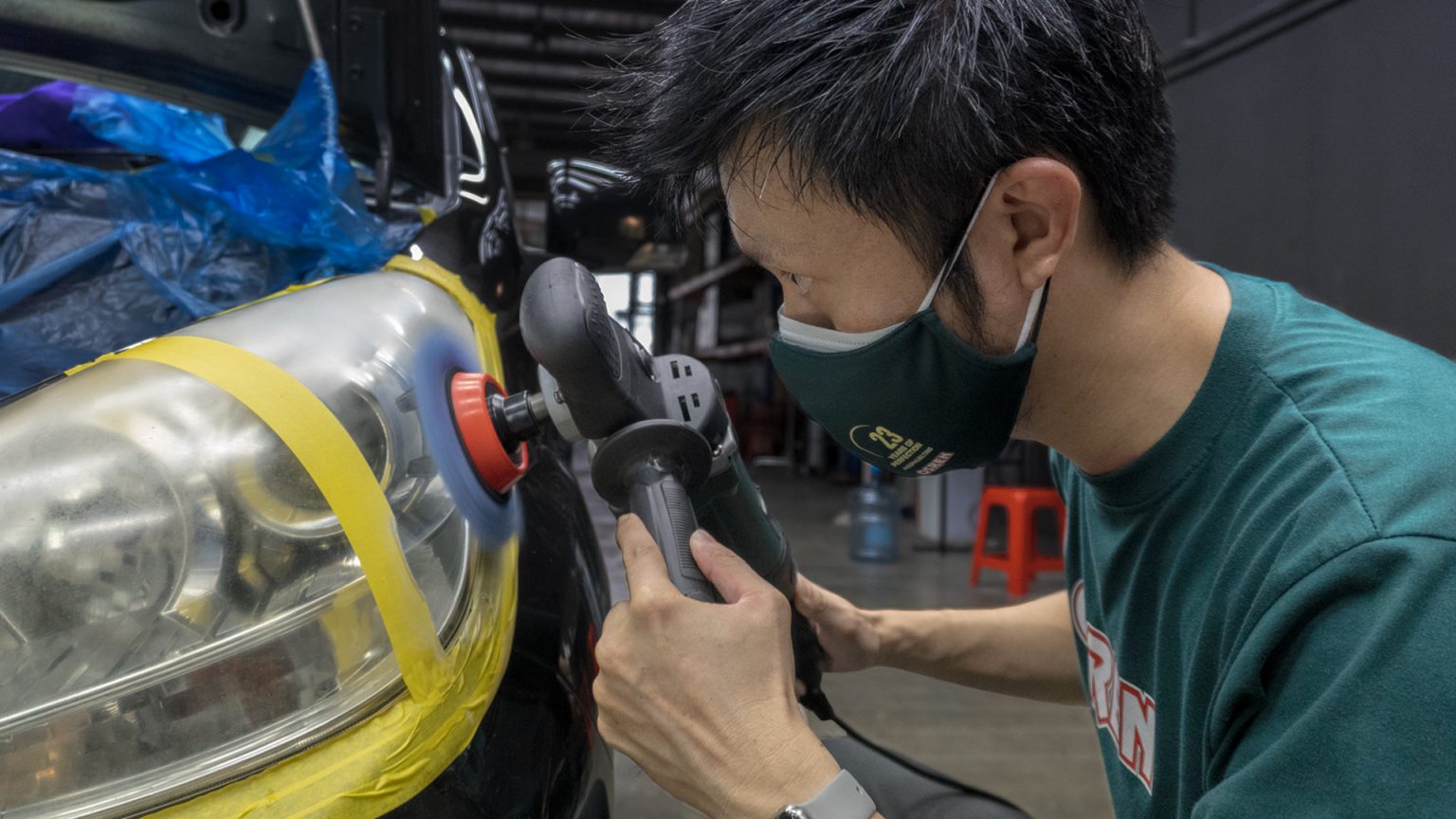 OSREN Headlamp Polish 18 Quick Guide (How To Polish Headlamps